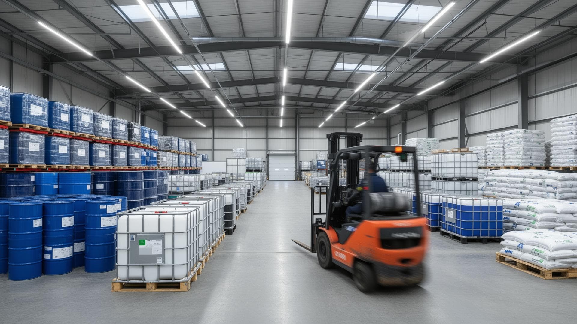 Aychem Solutions chemical distribution warehouse